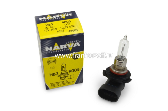 NARVA () HB3(9005) 60W Лампа накаливания  1шт