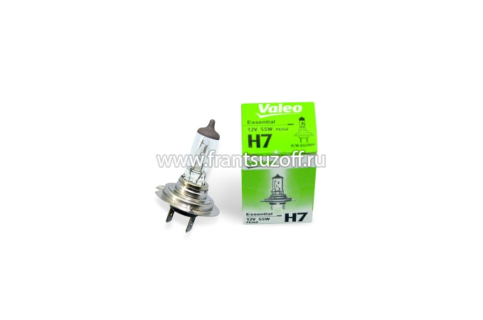 VALEO H7 12v 55W лампа галогеновая 1шт