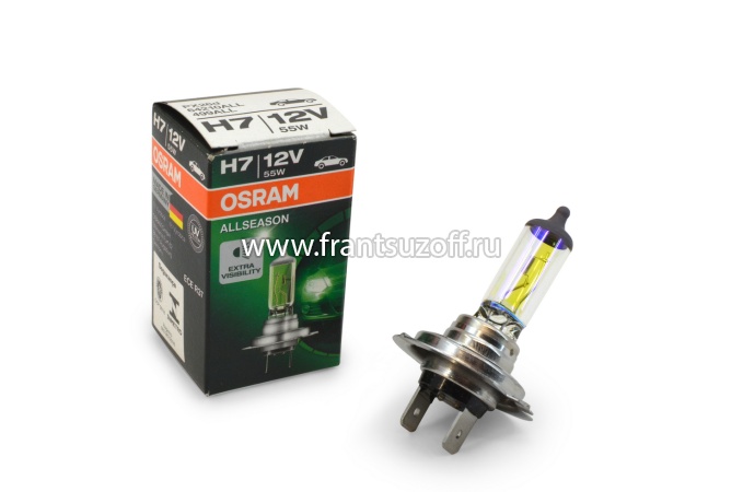 OSRAM H7 ALL 12v 55W 1 шт лампа галогенная