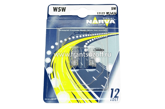 NARVA () W5W 12V  Лампа накаливания