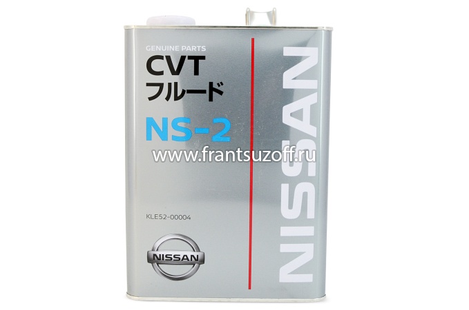 NISSAN CVT NS-2 4л масло  для вариатора KLE52-00004