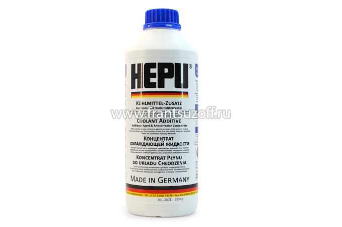 HEPU P999 антифриз концентрат 1,5 л синий G11   (FEBI )