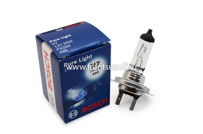 BOSCH  H7 55w лампа галогеновая