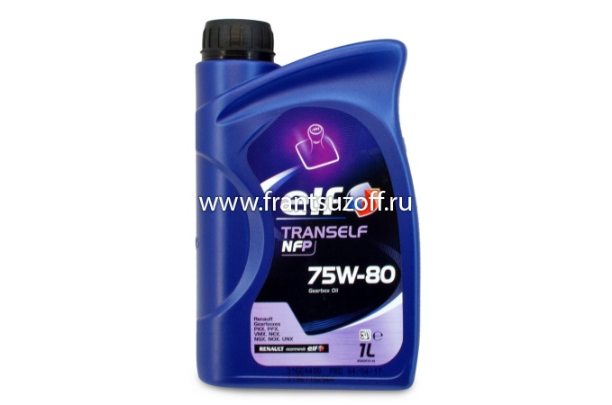 ELF Tranself NFP 75w-80 1л масло кпп (для кпп P..)