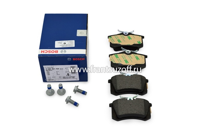 BOSCH 0986461769 тормозные колодки задние