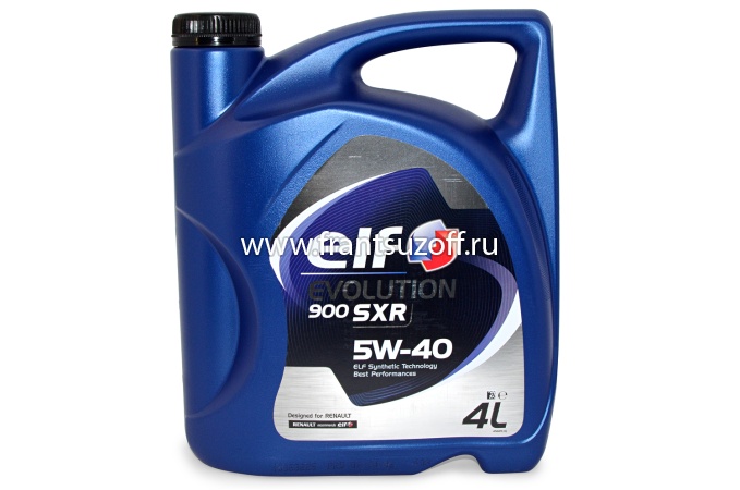 ELF Evolution 900 SXR 5w-40 масло моторное 4л